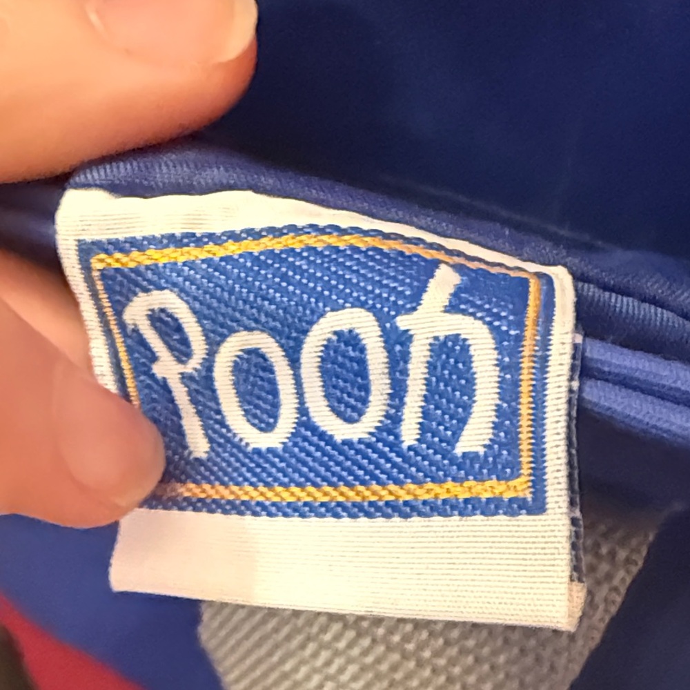 Disney Winnie the Pooh Blue and Gray Character Travel Bag - Picture 8 of 11